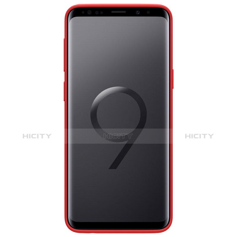 Samsung Galaxy S9 Plus用極薄ソフトケース シリコンケース 耐衝撃 全面保護 S03 サムスン レッド