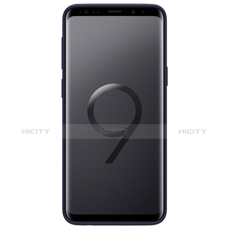 Samsung Galaxy S9 Plus用極薄ソフトケース シリコンケース 耐衝撃 全面保護 S03 サムスン ネイビー