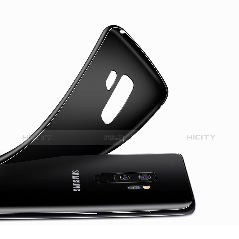 Samsung Galaxy S9 Plus用極薄ソフトケース シリコンケース 耐衝撃 全面保護 アンド指輪 マグネット式 バンパー サムスン 
