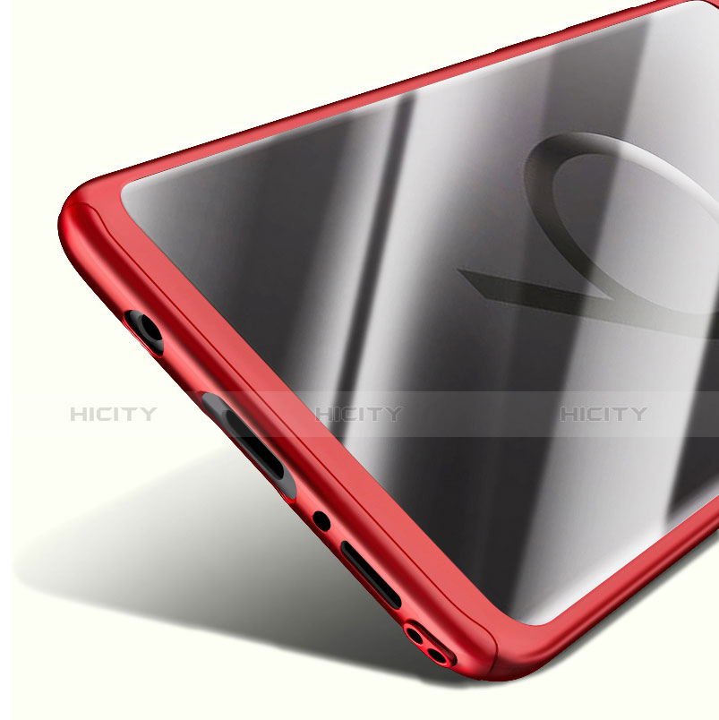 Samsung Galaxy S9 Plus用ハードケース プラスチック 質感もマット 前面と背面 360度 フルカバー サムスン 