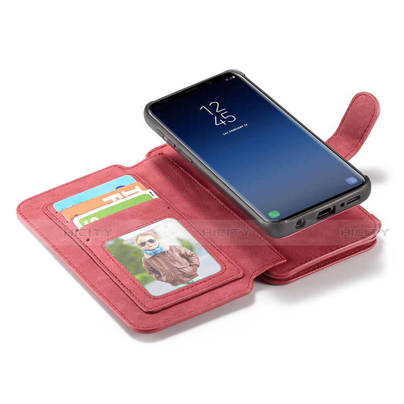 Samsung Galaxy S9 Plus用手帳型 レザーケース スタンド カバー T03 サムスン 