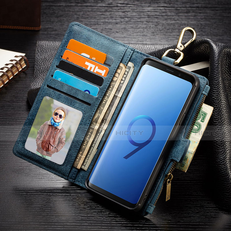 Samsung Galaxy S9 Plus用手帳型 レザーケース スタンド カバー T01 サムスン 