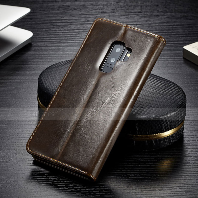 Samsung Galaxy S9 Plus用手帳型 レザーケース スタンド カバー T02 サムスン 