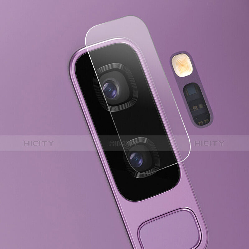 Samsung Galaxy S9 Plus用強化ガラス カメラプロテクター カメラレンズ 保護ガラスフイルム サムスン クリア