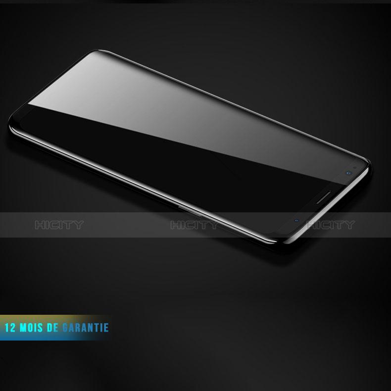 Samsung Galaxy S9 Plus用強化ガラス フル液晶保護フィルム F05 サムスン ブラック