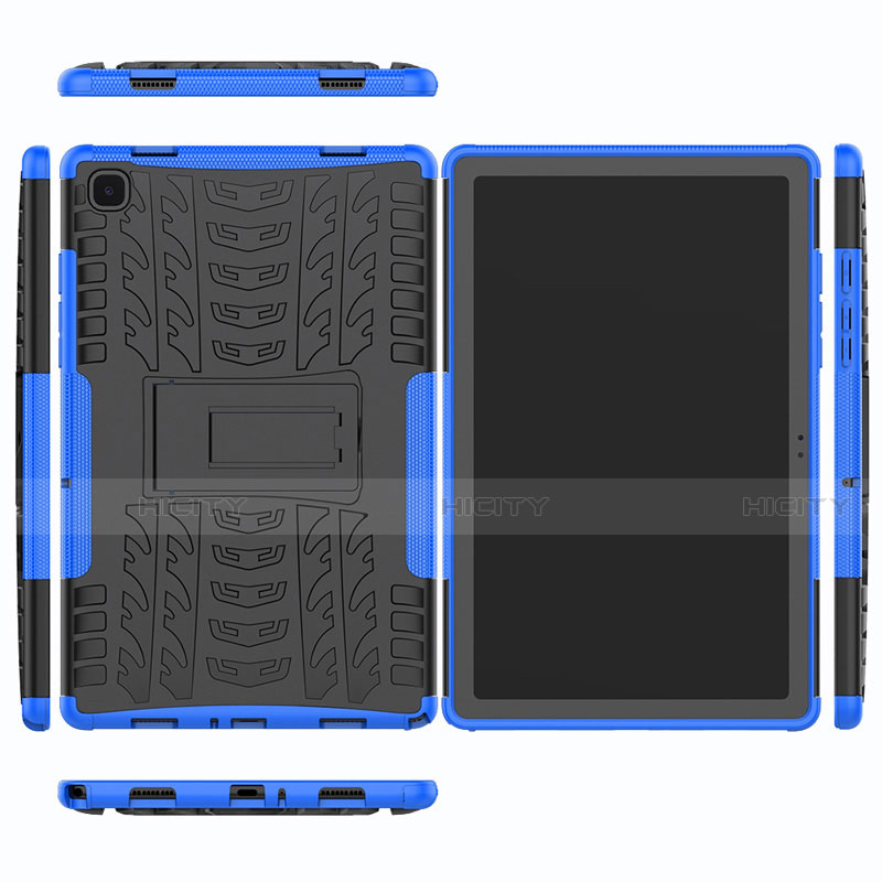 Samsung Galaxy Tab A7 Wi-Fi 10.4 SM-T500用ハイブリットバンパーケース スタンド プラスチック 兼シリコーン カバー A01 サムスン 