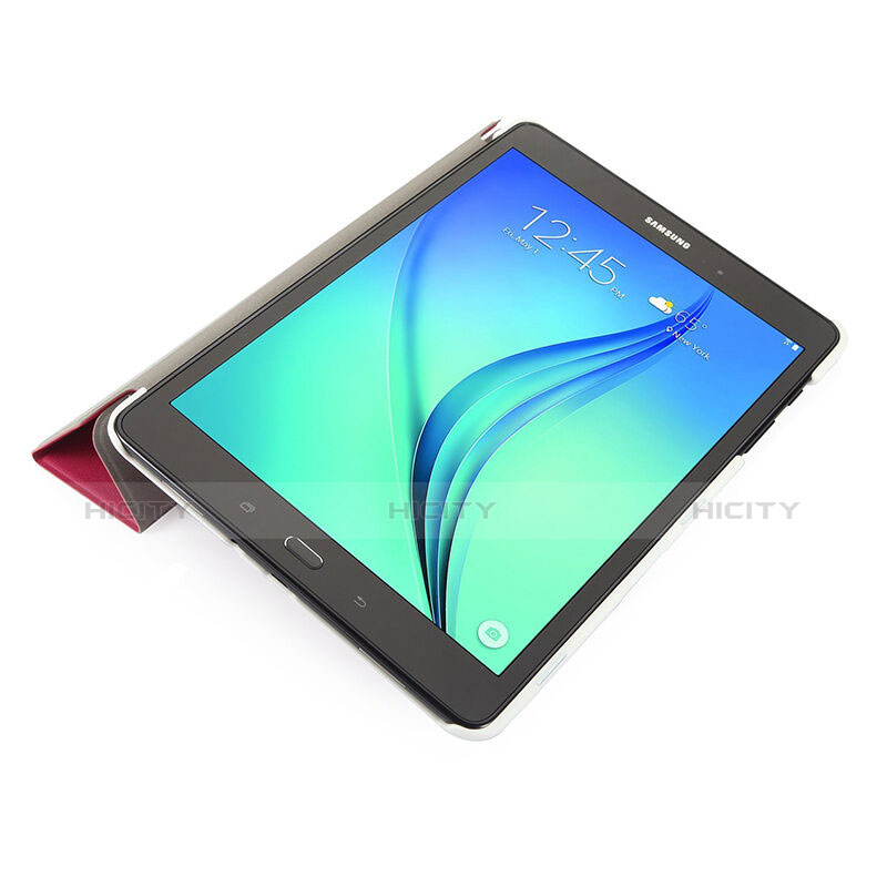 Samsung Galaxy Tab S2 8.0 SM-T710 SM-T715用手帳型 レザーケース スタンド サムスン ピンク