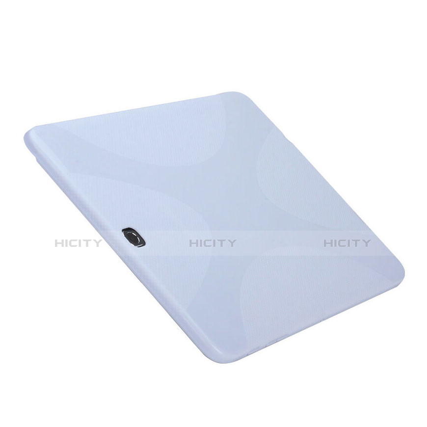 Samsung Galaxy Tab S2 8.0 SM-T710 SM-T715用ソフトケース X ライン サムスン ホワイト