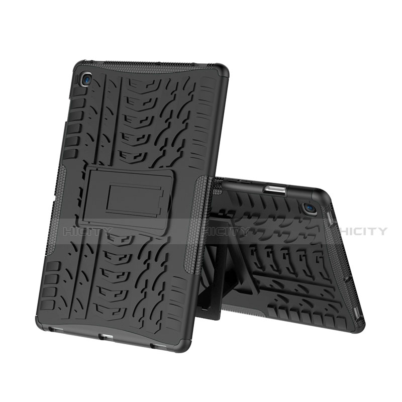 Samsung Galaxy Tab S5e 4G 10.5 SM-T725用ハイブリットバンパーケース スタンド プラスチック 兼シリコーン カバー A01 サムスン 
