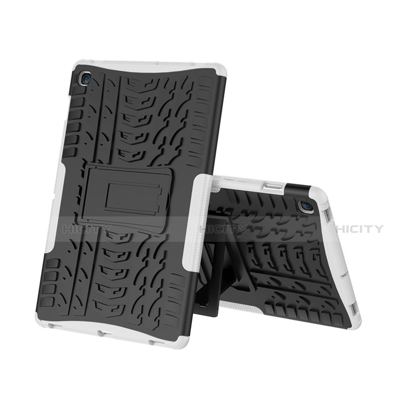 Samsung Galaxy Tab S5e Wi-Fi 10.5 SM-T720用ハイブリットバンパーケース スタンド プラスチック 兼シリコーン カバー A01 サムスン 