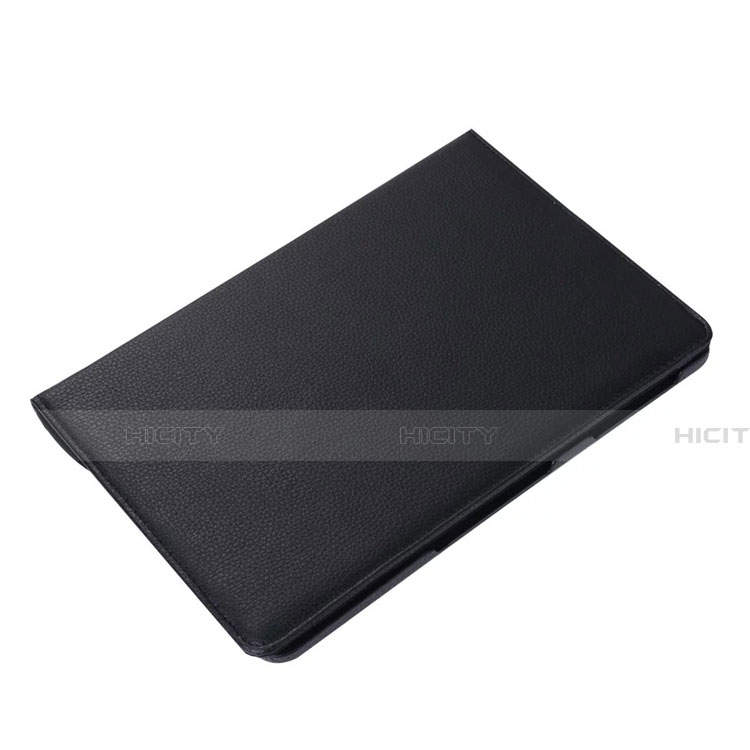 Samsung Galaxy Tab S6 Lite 10.4 SM-P610用手帳型 レザーケース スタンド カバー L01 サムスン ブラック