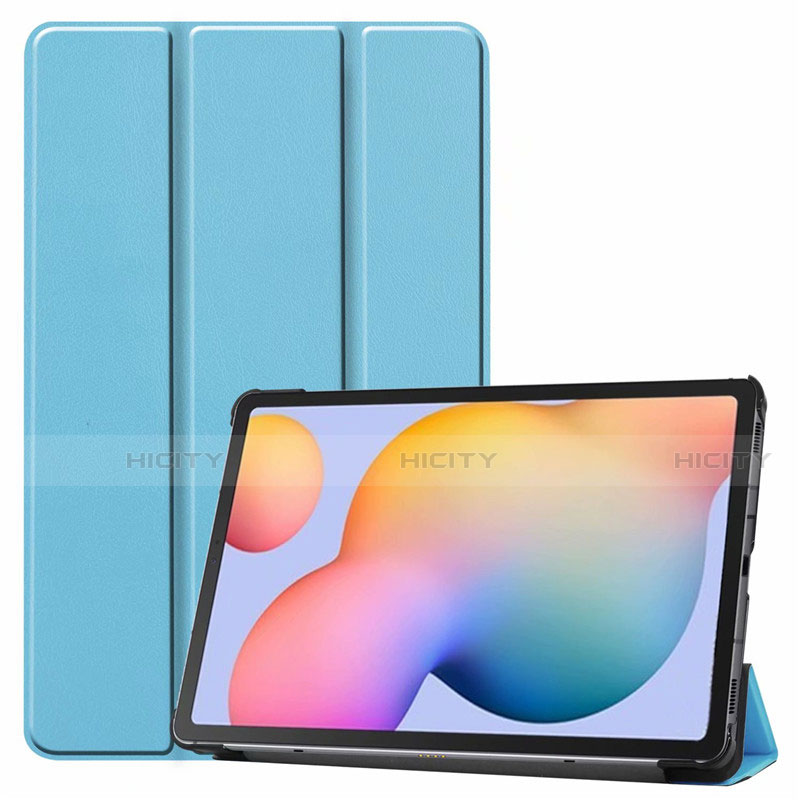 Samsung Galaxy Tab S6 Lite 10.4 SM-P610用手帳型 レザーケース スタンド カバー L02 サムスン 