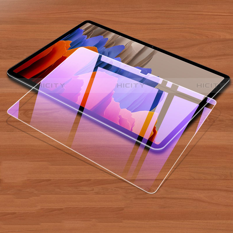 Samsung Galaxy Tab S7 Plus 12.4 Wi-Fi SM-T970用アンチグレア ブルーライト 強化ガラス 液晶保護フィルム サムスン クリア