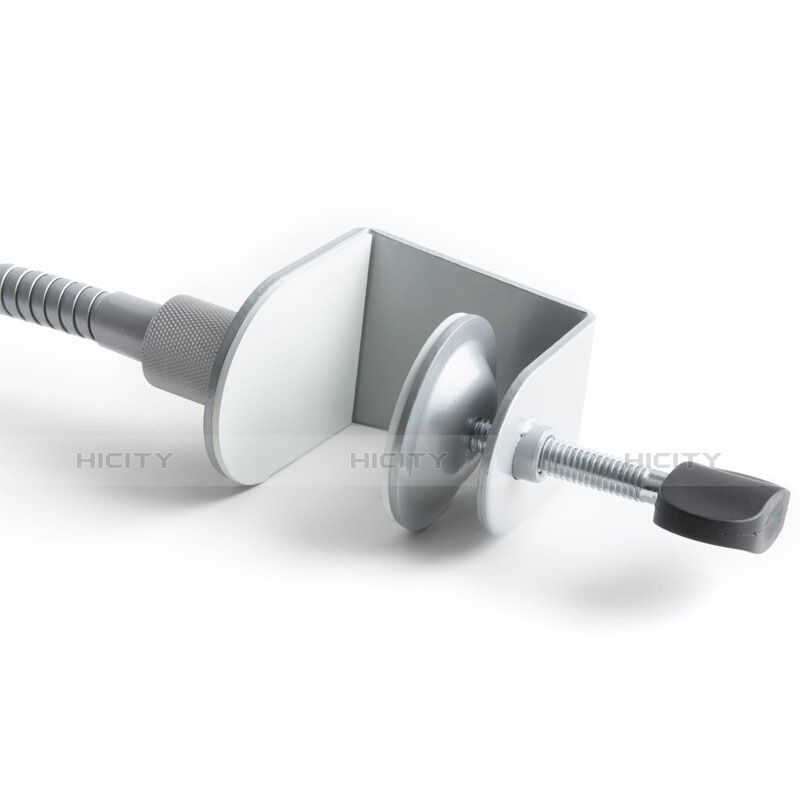 Samsung Galaxy Tab S7 Plus 12.4 Wi-Fi SM-T970用スタンドタイプのタブレット クリップ式 フレキシブル仕様 T37 サムスン ホワイト