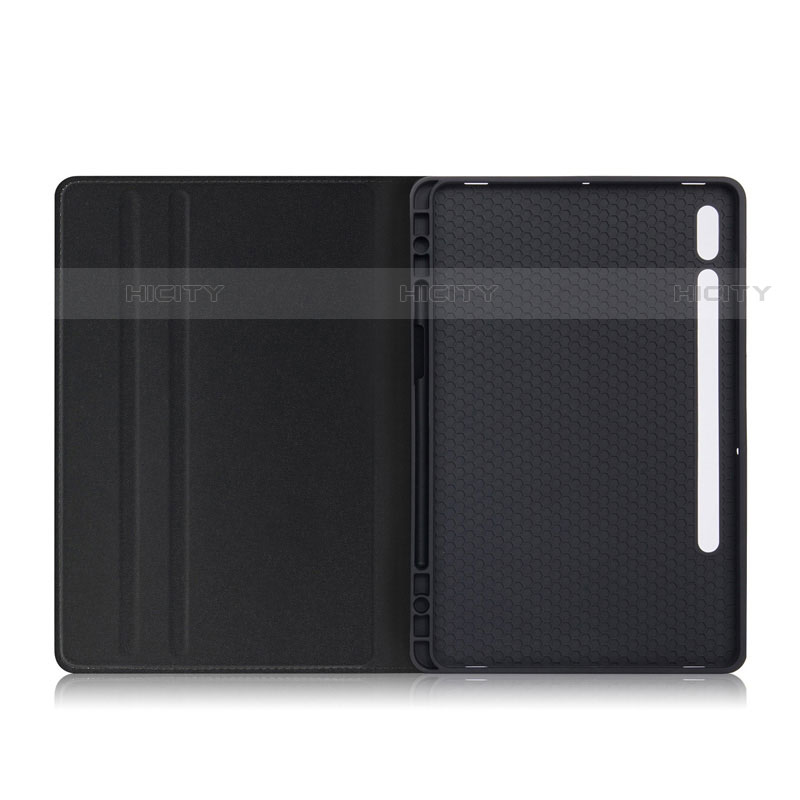 Samsung Galaxy Tab S7 Plus 5G 12.4 SM-T976用手帳型 レザーケース スタンド カバー L04 サムスン 