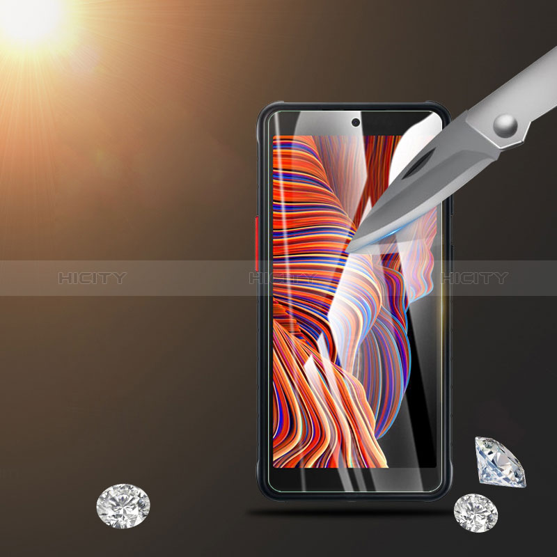 Samsung Galaxy XCover 5 SM-G525F用強化ガラス 液晶保護フィルム T02 サムスン クリア