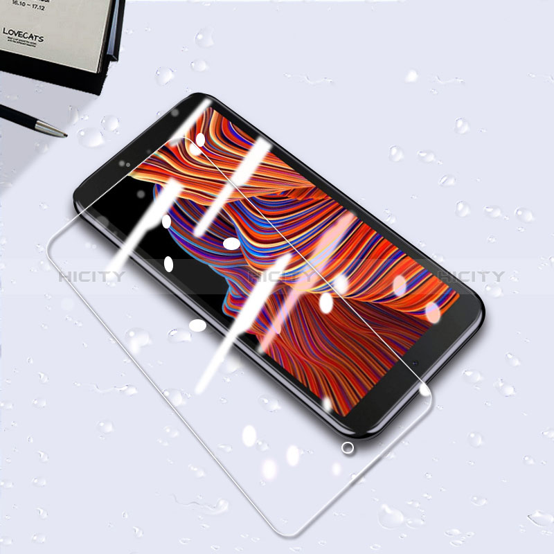 Samsung Galaxy XCover 5 SM-G525F用強化ガラス 液晶保護フィルム T04 サムスン クリア