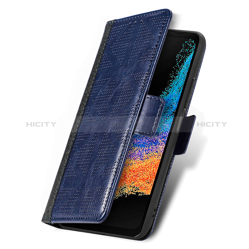 Samsung Galaxy XCover 6 Pro 5G用手帳型 レザーケース スタンド カバー S03D サムスン 