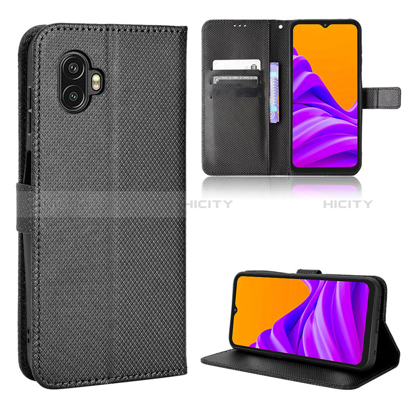 Samsung Galaxy XCover 6 Pro 5G用手帳型 レザーケース スタンド カバー BY5 サムスン 