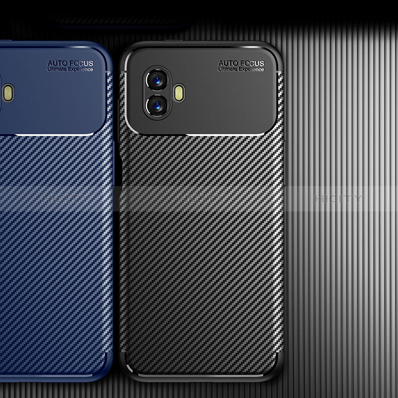 Samsung Galaxy XCover 6 Pro 5G用シリコンケース ソフトタッチラバー ツイル カバー サムスン 