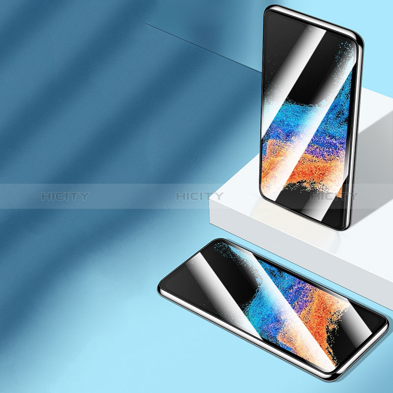 Samsung Galaxy XCover 6 Pro 5G用強化ガラス フル液晶保護フィルム F07 サムスン ブラック