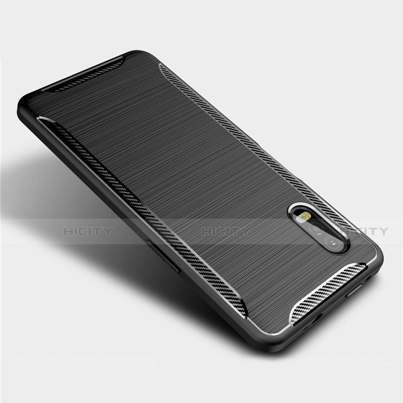 Samsung Galaxy XCover Pro用シリコンケース ソフトタッチラバー ライン カバー サムスン 