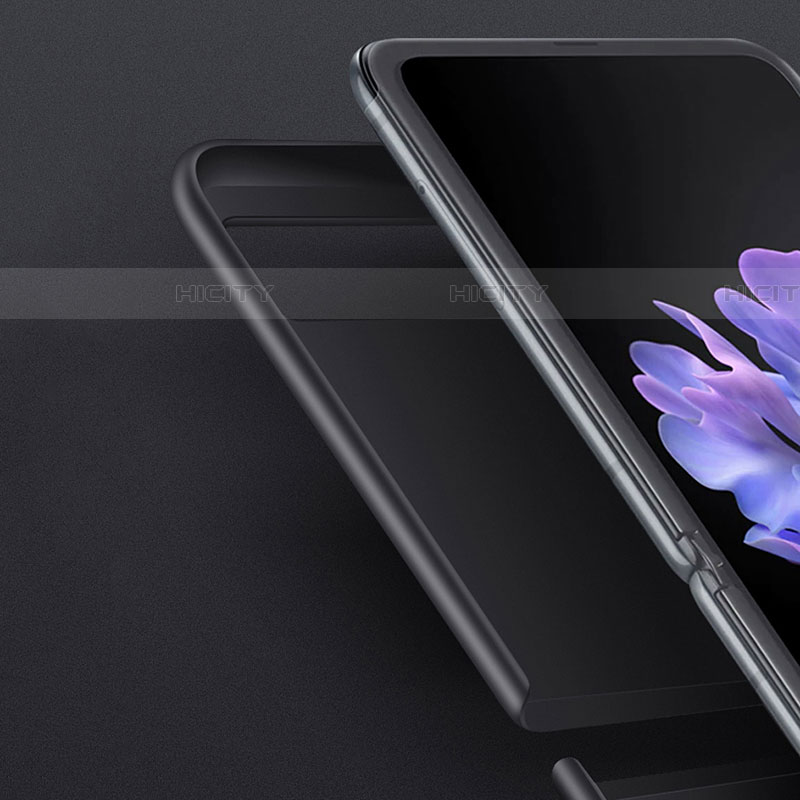 Samsung Galaxy Z Flip 5G用ハードケース プラスチック 質感もマット カバー M01 サムスン 