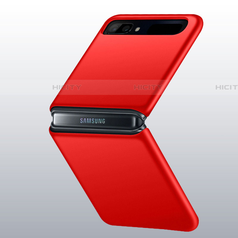 Samsung Galaxy Z Flip用ハードケース プラスチック 質感もマット カバー M01 サムスン 