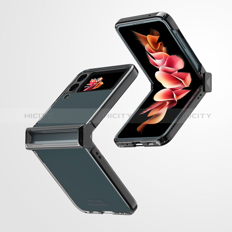 Samsung Galaxy Z Flip3 5G用ハードケース プラスチック 質感もマット カバー ZL1 サムスン 