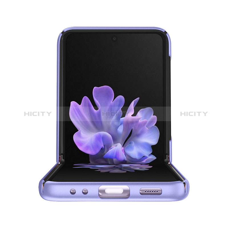 Samsung Galaxy Z Flip3 5G用ハードケース プラスチック 質感もマット カバー P06 サムスン 