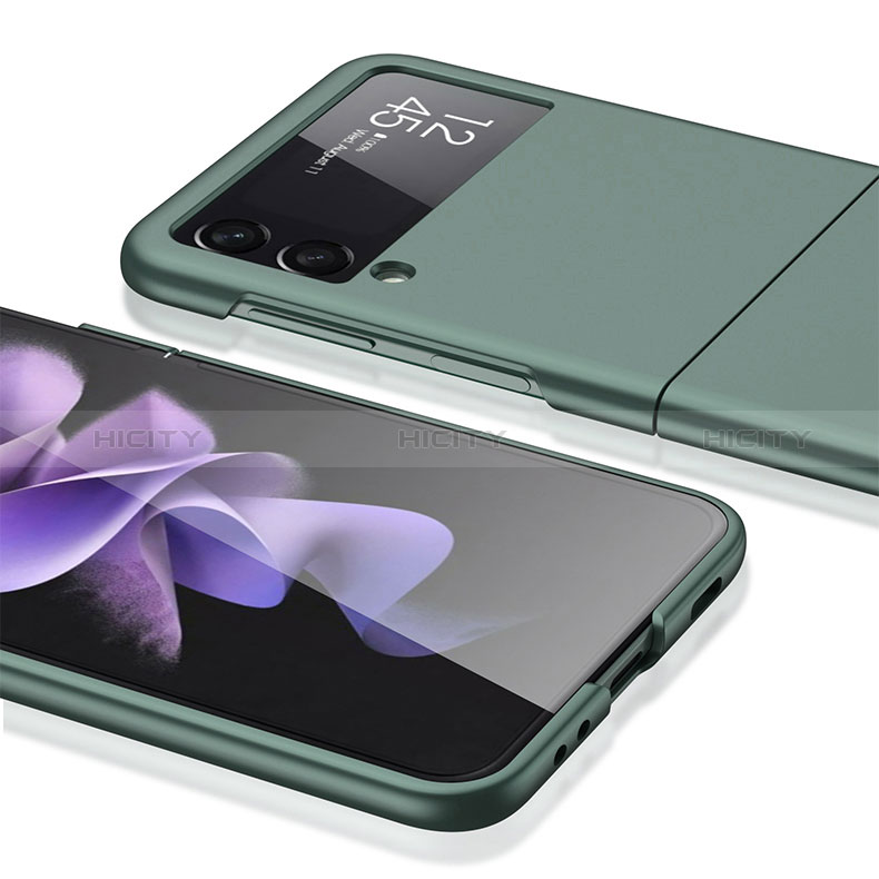 Samsung Galaxy Z Flip3 5G用ハードケース プラスチック 質感もマット カバー L03 サムスン 