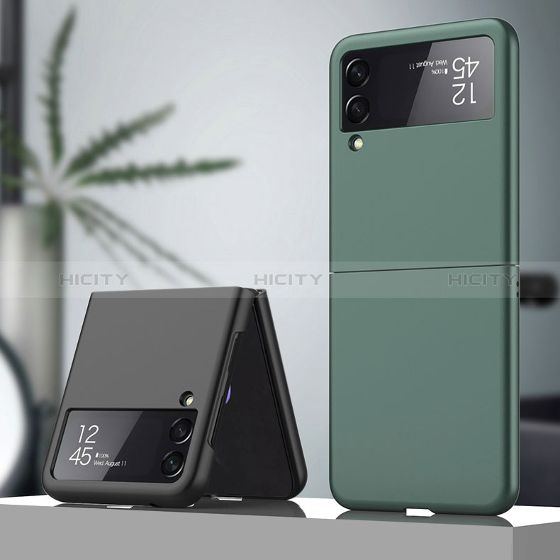 Samsung Galaxy Z Flip3 5G用ハードケース プラスチック 質感もマット カバー L03 サムスン 