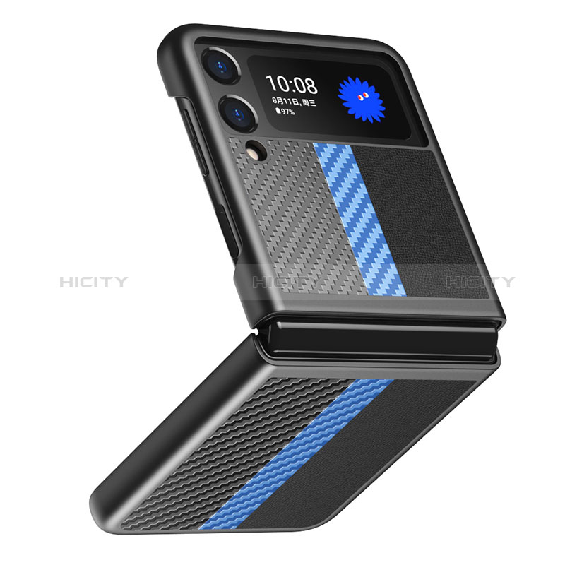 Samsung Galaxy Z Flip3 5G用ハードケース プラスチック 質感もマット カバー L05 サムスン 