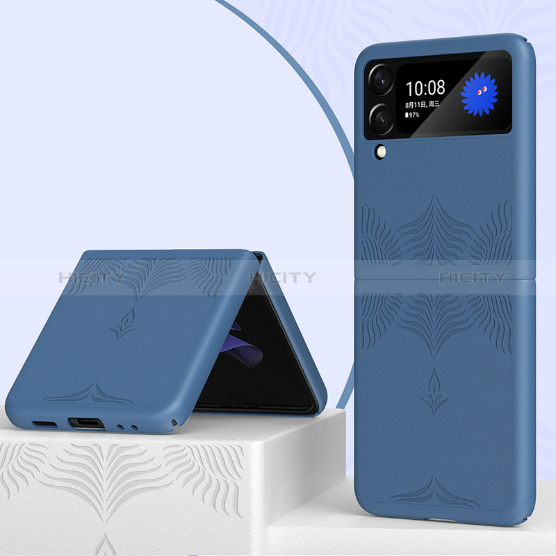 Samsung Galaxy Z Flip3 5G用ハードケース プラスチック 質感もマット カバー H04 サムスン 
