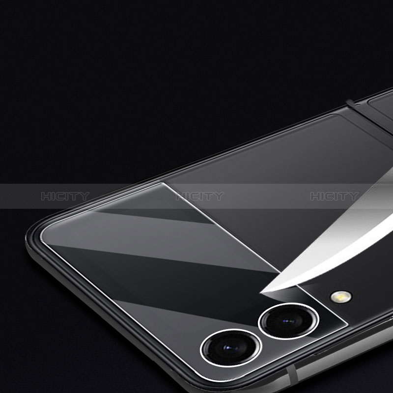 Samsung Galaxy Z Flip3 5G用強化ガラス カメラプロテクター カメラレンズ 保護ガラスフイルム サムスン クリア