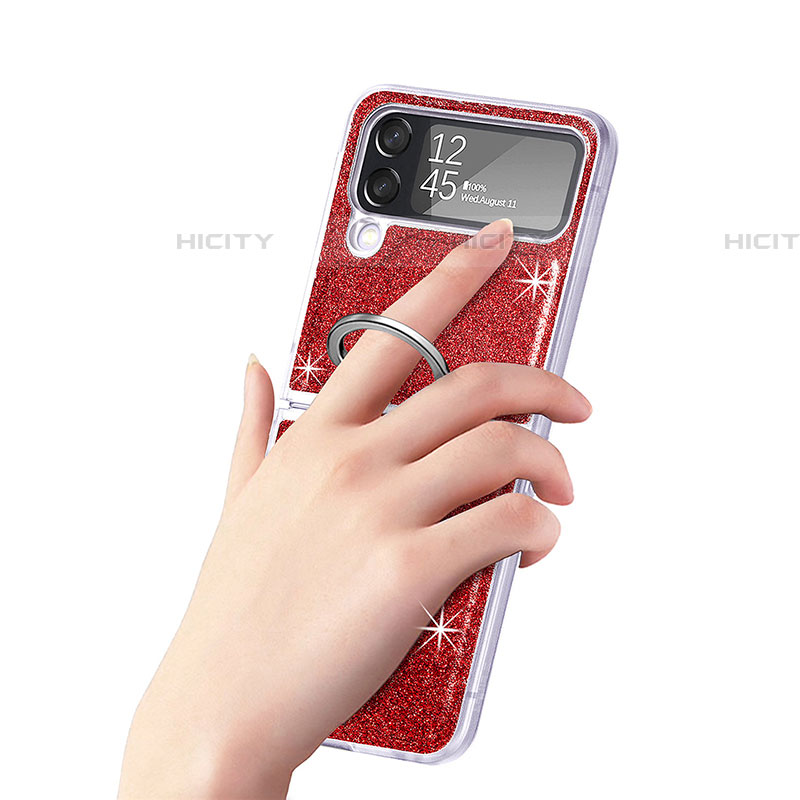 Samsung Galaxy Z Flip4 5G用ハードケース プラスチック 質感もマット カバー L01 サムスン 