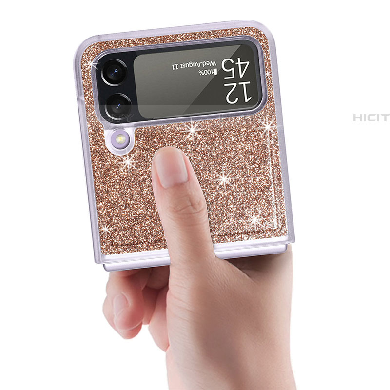 Samsung Galaxy Z Flip4 5G用ハードケース プラスチック 質感もマット カバー L02 サムスン 
