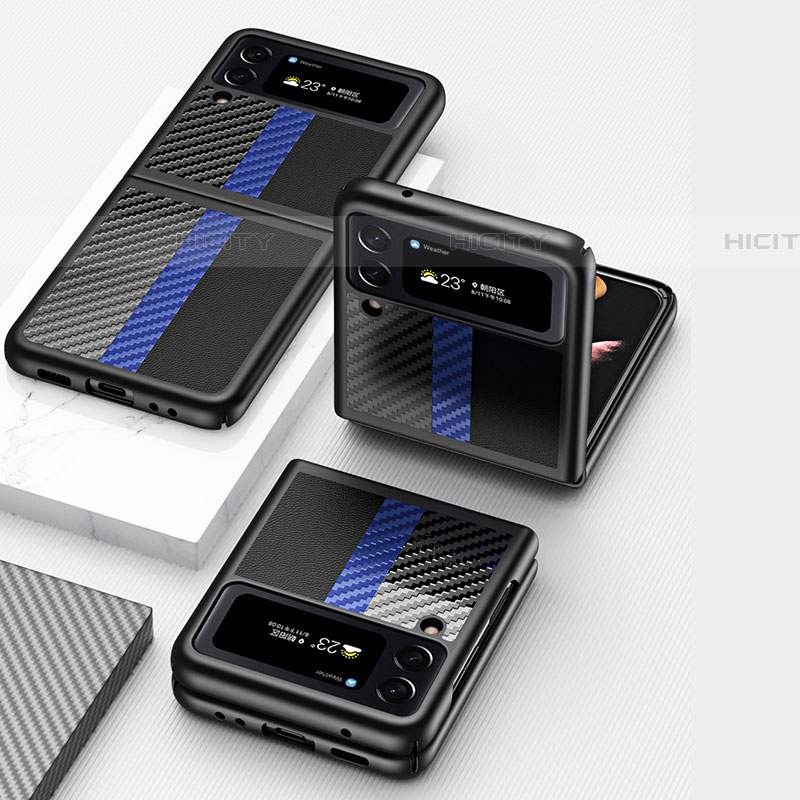 Samsung Galaxy Z Flip4 5G用ハードケース プラスチック 質感もマット カバー L05 サムスン 