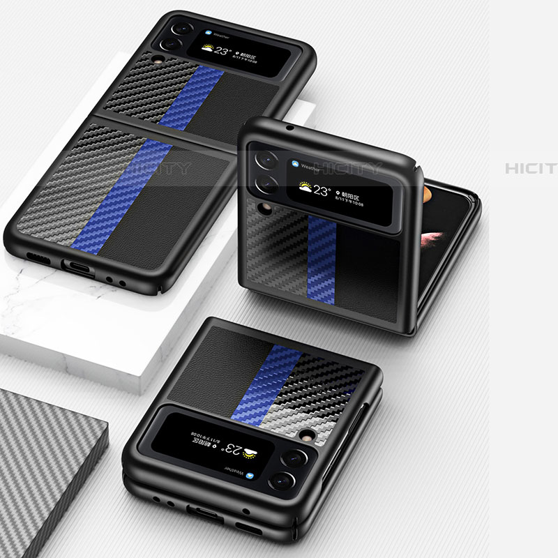 Samsung Galaxy Z Flip4 5G用ハードケース プラスチック 質感もマット カバー L06 サムスン 