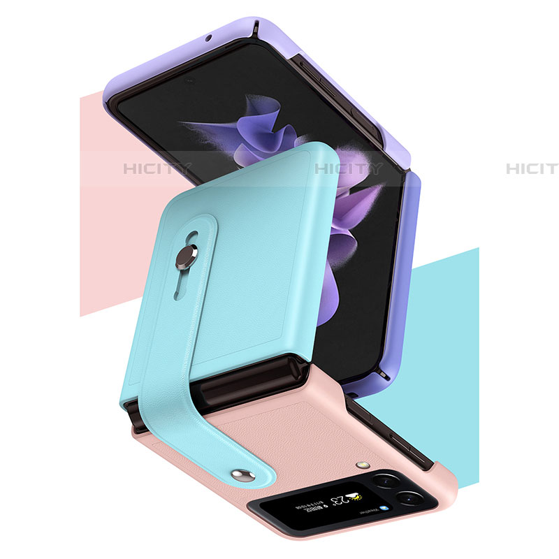 Samsung Galaxy Z Flip4 5G用ハードケース プラスチック 質感もマット カバー H01 サムスン 