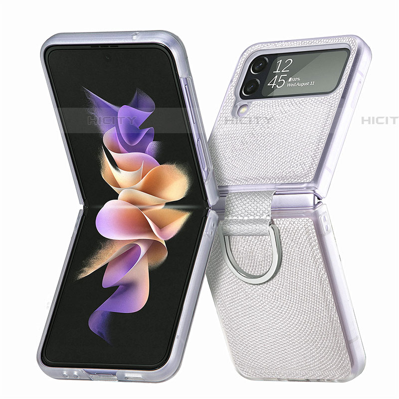 Samsung Galaxy Z Flip4 5G用ハードケース プラスチック 質感もマット カバー H05 サムスン 