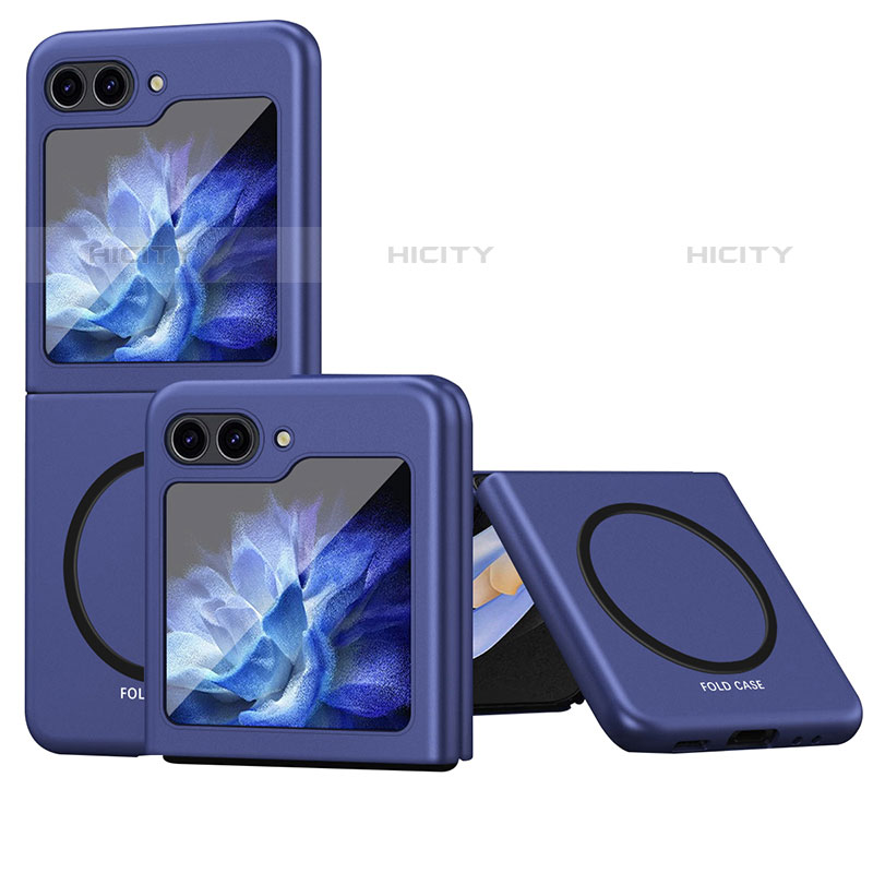 Samsung Galaxy Z Flip5 5G用ハードケース プラスチック 質感もマット フレームレス カバー Mag-Safe 磁気 Magnetic QH1 サムスン 