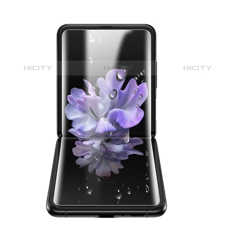 Samsung Galaxy Z Flip5 5G用高光沢 液晶保護フィルム 背面保護フィルム同梱 サムスン クリア