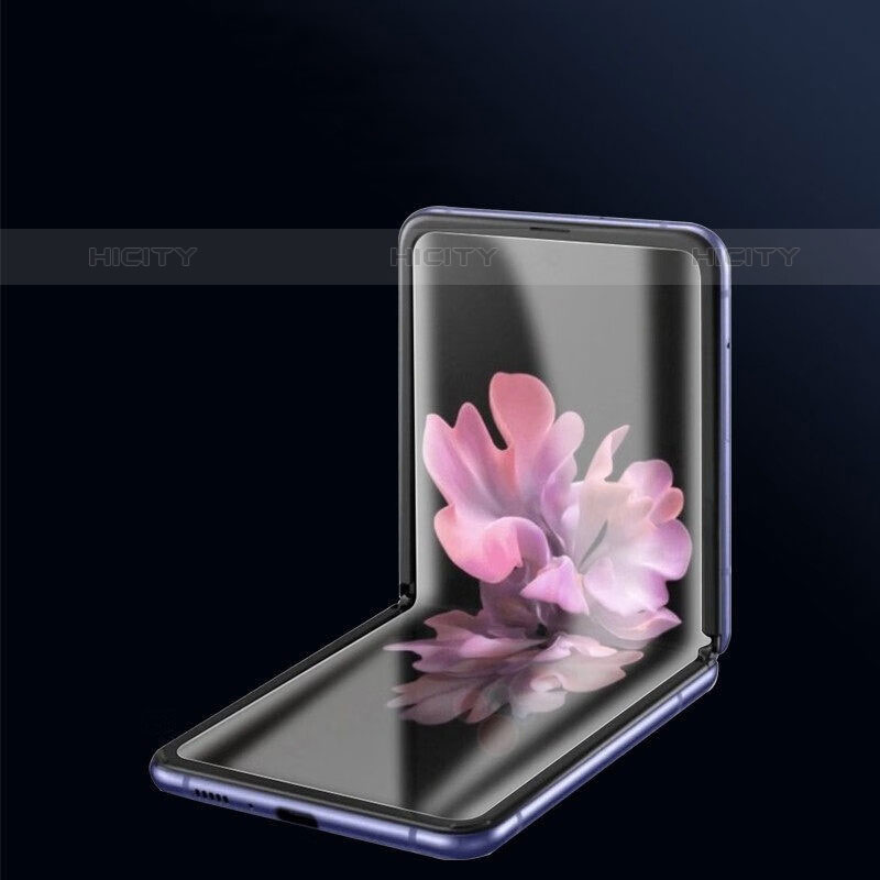Samsung Galaxy Z Flip5 5G用高光沢 液晶保護フィルム 背面保護フィルム同梱 F02 サムスン クリア