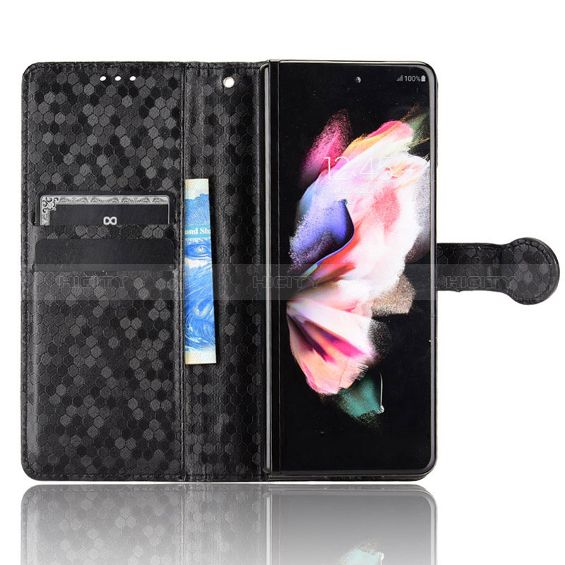 Samsung Galaxy Z Fold3 5G用手帳型 レザーケース スタンド カバー C01X サムスン 