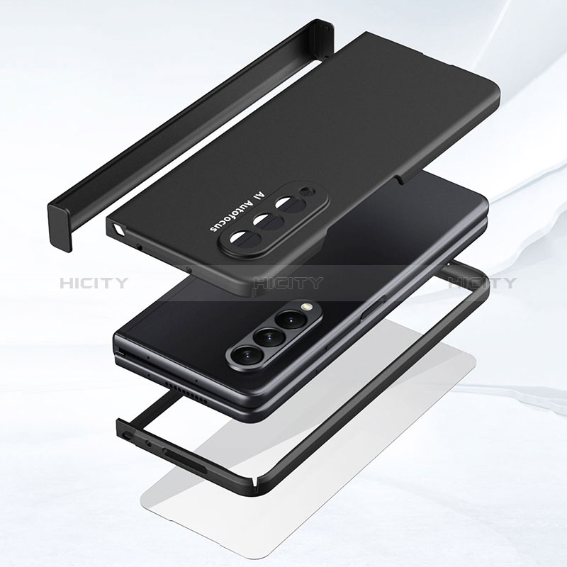 Samsung Galaxy Z Fold3 5G用ハードケース プラスチック 質感もマット カバー T02 サムスン 