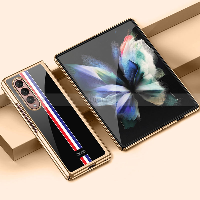 Samsung Galaxy Z Fold3 5G用ハードケース プラスチック 質感もマット カバー P07 サムスン 