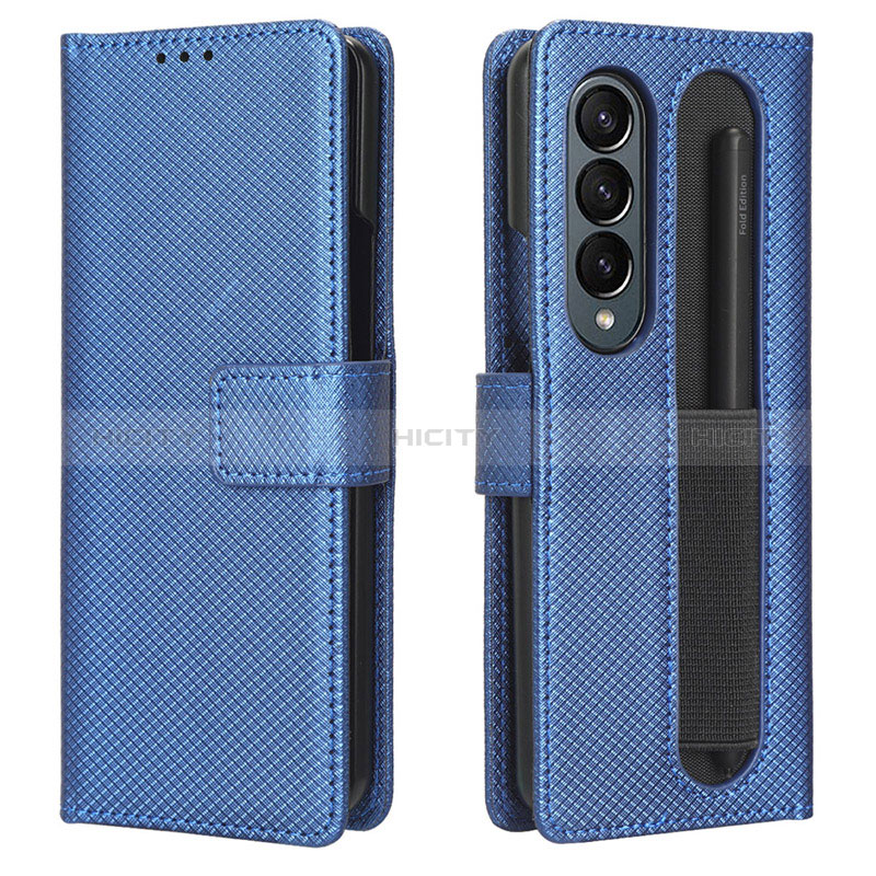 Samsung Galaxy Z Fold3 5G用手帳型 レザーケース スタンド カバー BY1 サムスン 