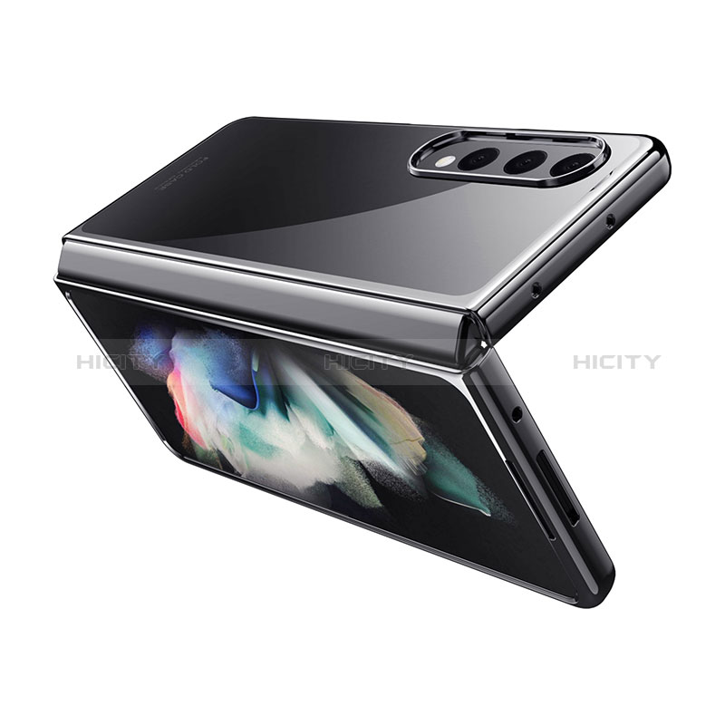 Samsung Galaxy Z Fold3 5G用ハードカバー クリスタル 透明 H02 サムスン 
