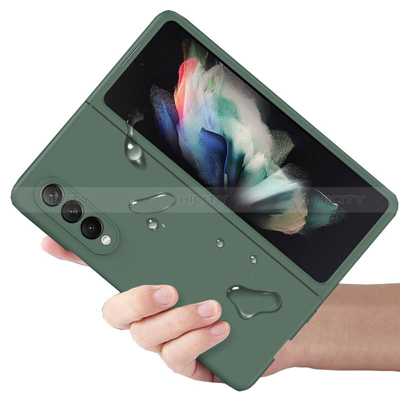 Samsung Galaxy Z Fold3 5G用ハードケース プラスチック 質感もマット カバー L02 サムスン 